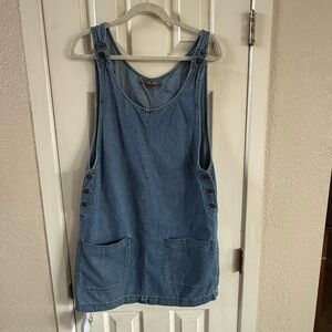 Denim Blue Sleeveless Dress